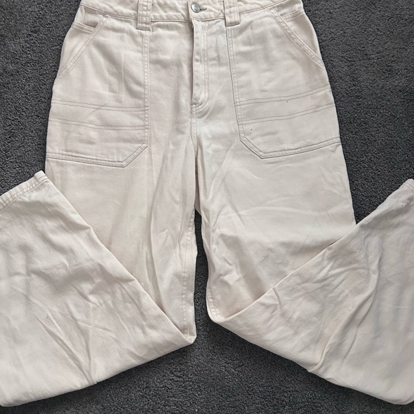 Twik Organic Cotton Pants in Cream - Picture 1 of 3